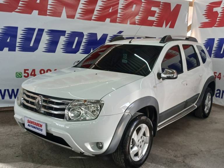 RENAULT - DUSTER - 2012/2013 - Branca - R$ 52.900,00