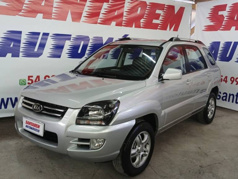 KIA MOTORS - SPORTAGE - 2007/2008 - Prata - R$ 37.900,00